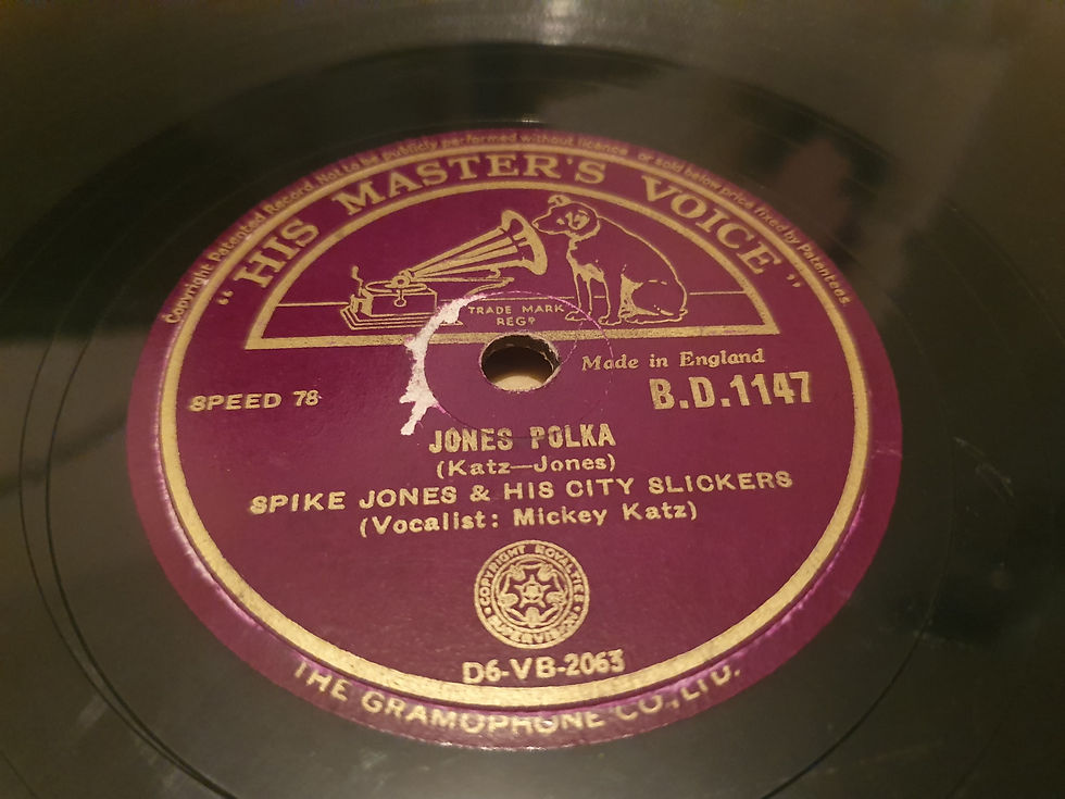 Thumbnail: SPIKE JONES & City Slickers That old black magic/Jones Polka HMV BD1147