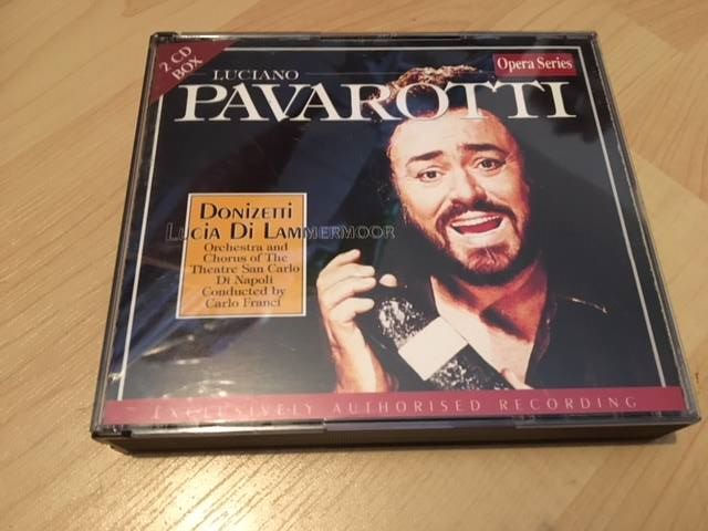 Luciano Pavarotti Donizetti Lucia Di Lammermoor 2 Cd Naples 1970 Carlo Franci