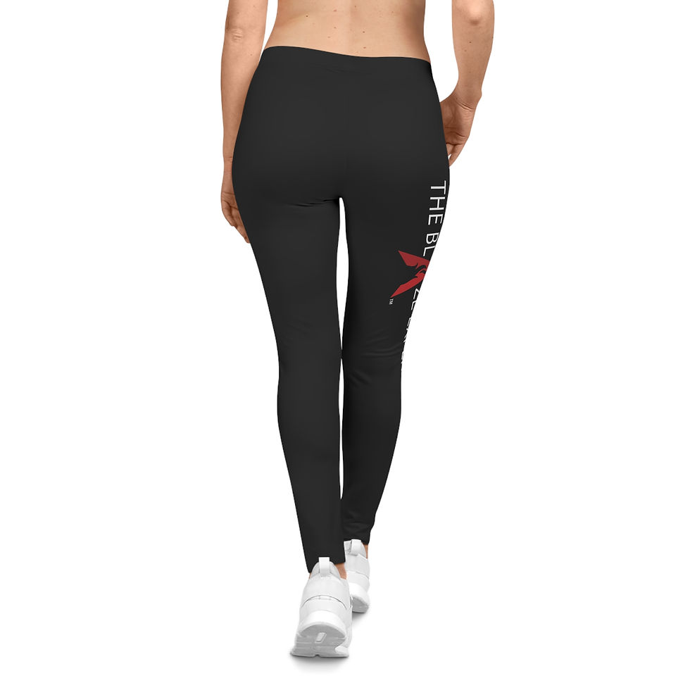 Thumbnail: Women’s Active Leggings with Motivational Quote - Perfect for Fitness & Leisure