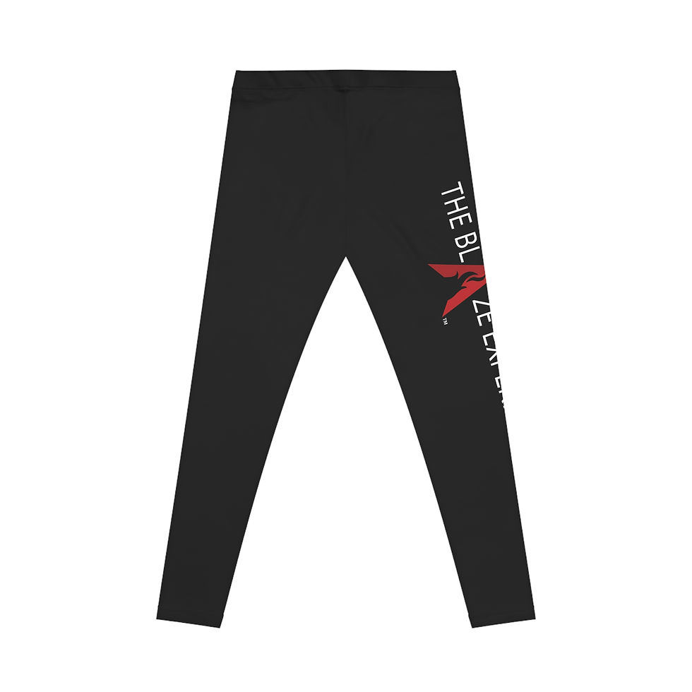 Thumbnail: Women’s Active Leggings with Motivational Quote - Perfect for Fitness & Leisure