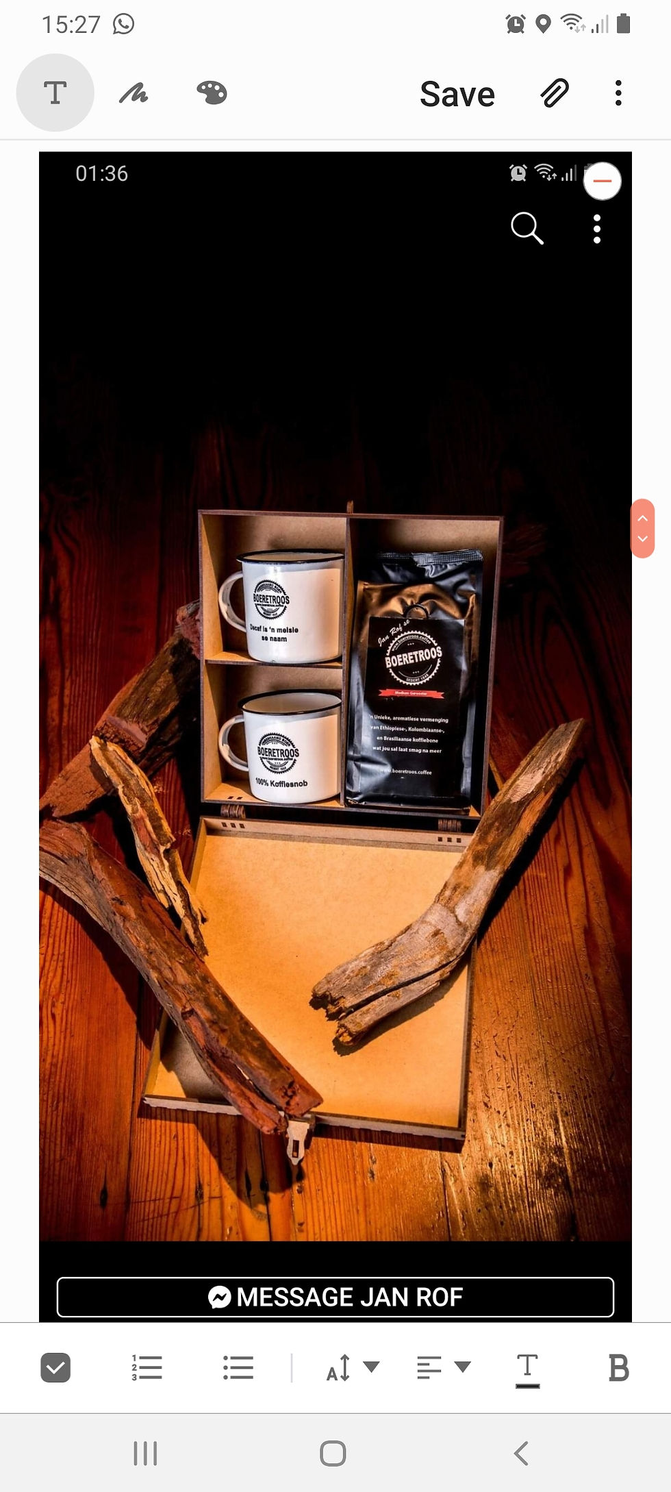 Thumbnail: Boeretroos coffee