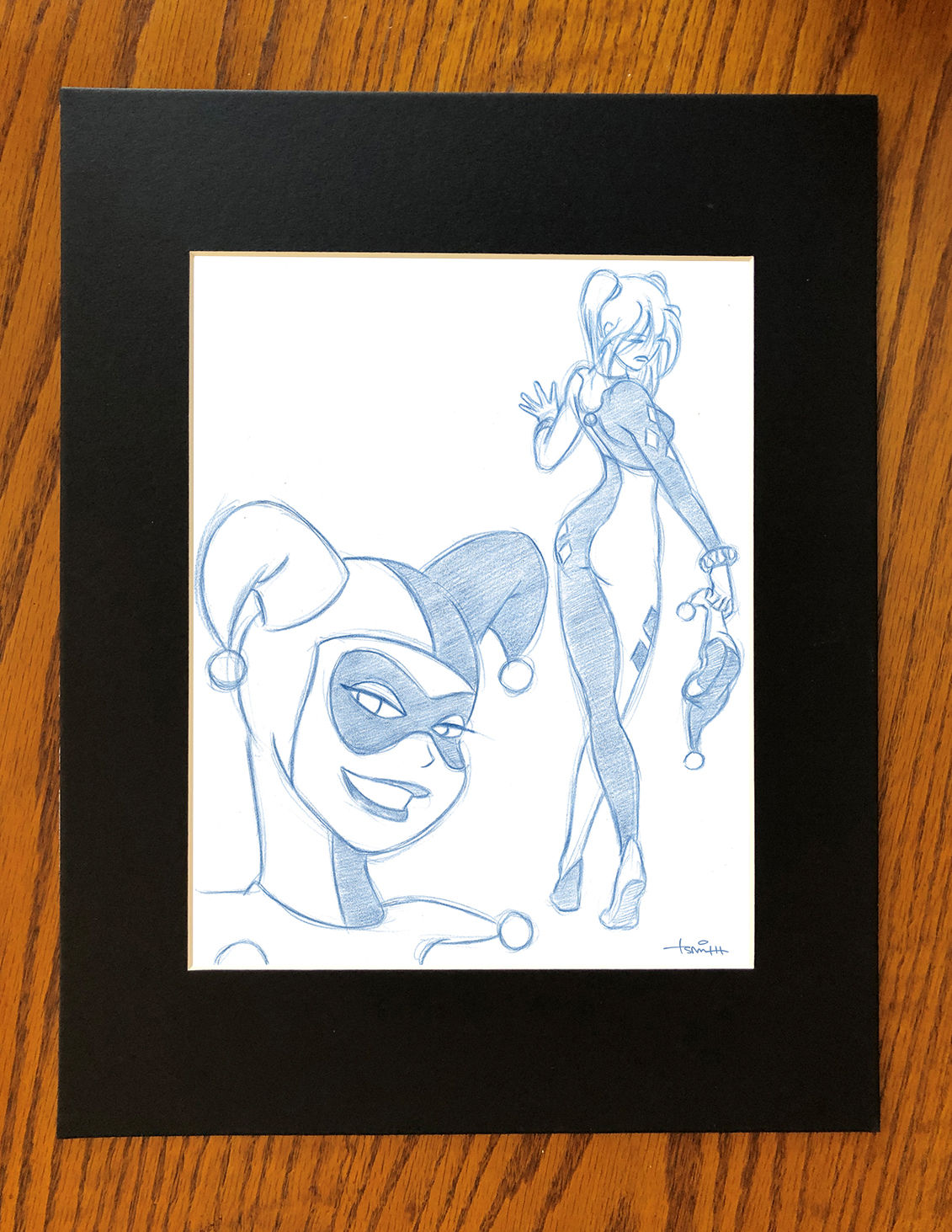 Harley "Strut" Original Sketch