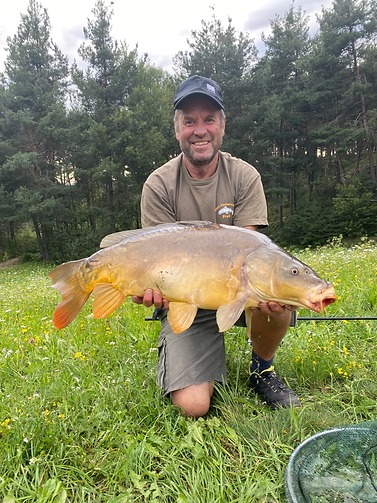 Karpfenfischen am Huber Weiher
