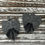 Thumbnail: Gray w/ Black macrame feather earrings