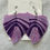 Thumbnail: Purple feather earrings