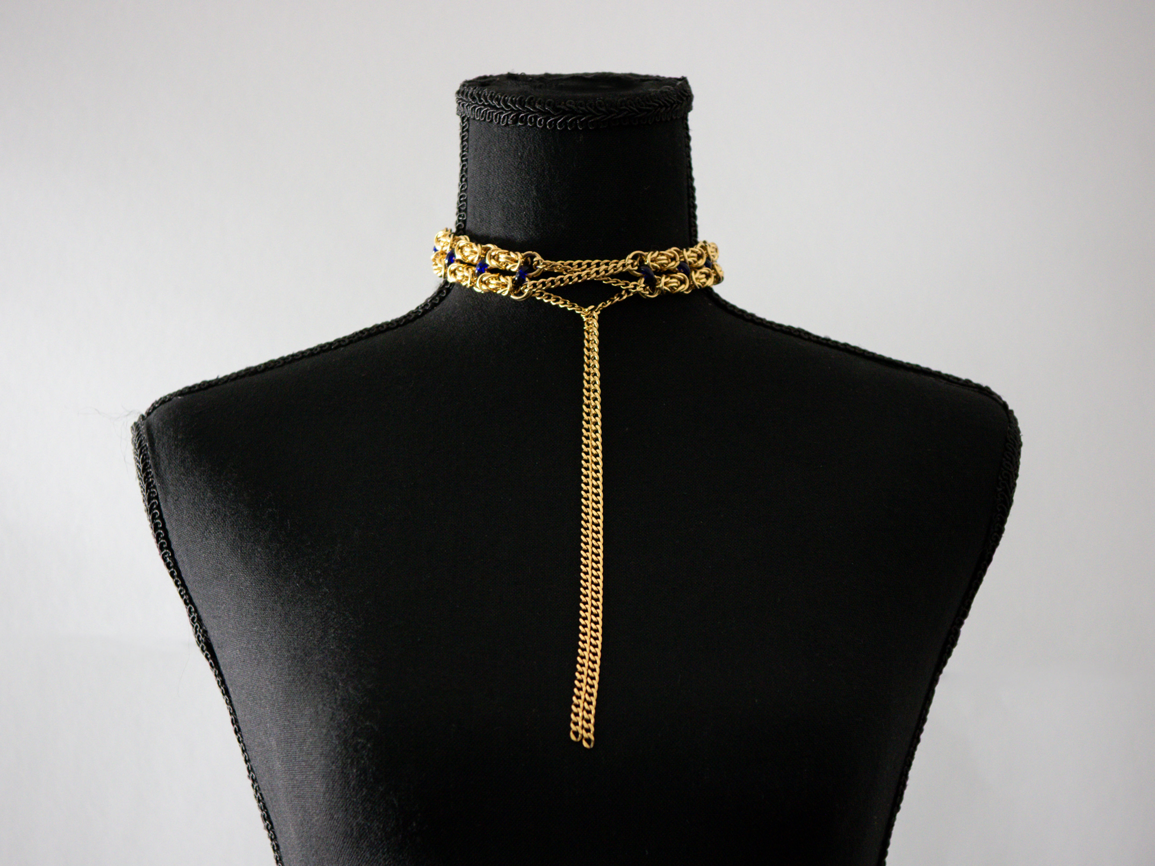 Midnight & Gold Collar
