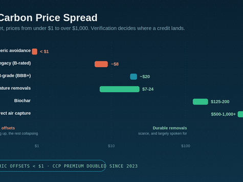 Verification Is the Arbitrage: How Credits Cross the Quality Divide