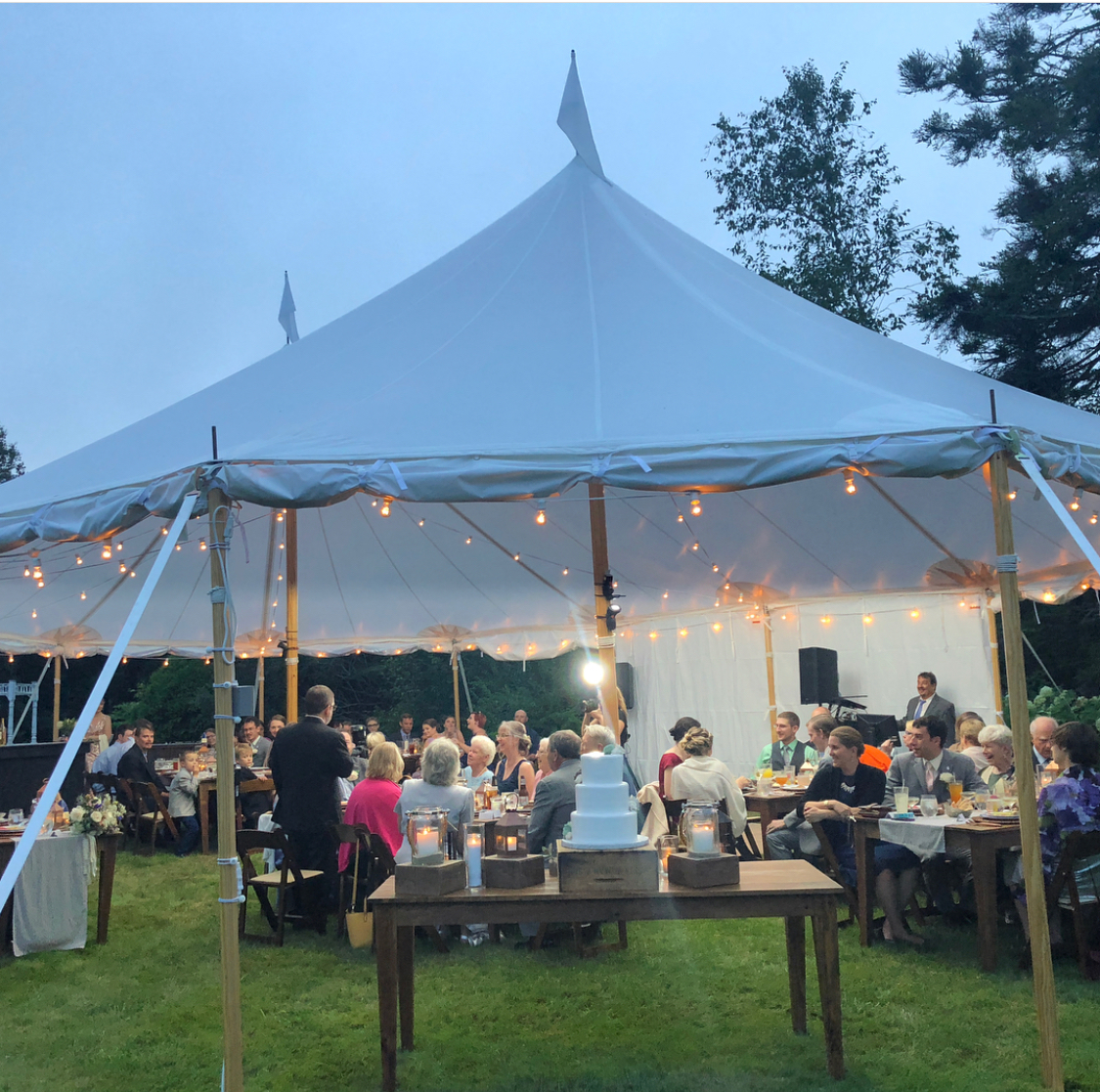 32x50 Tidewater Sailcloth Tent