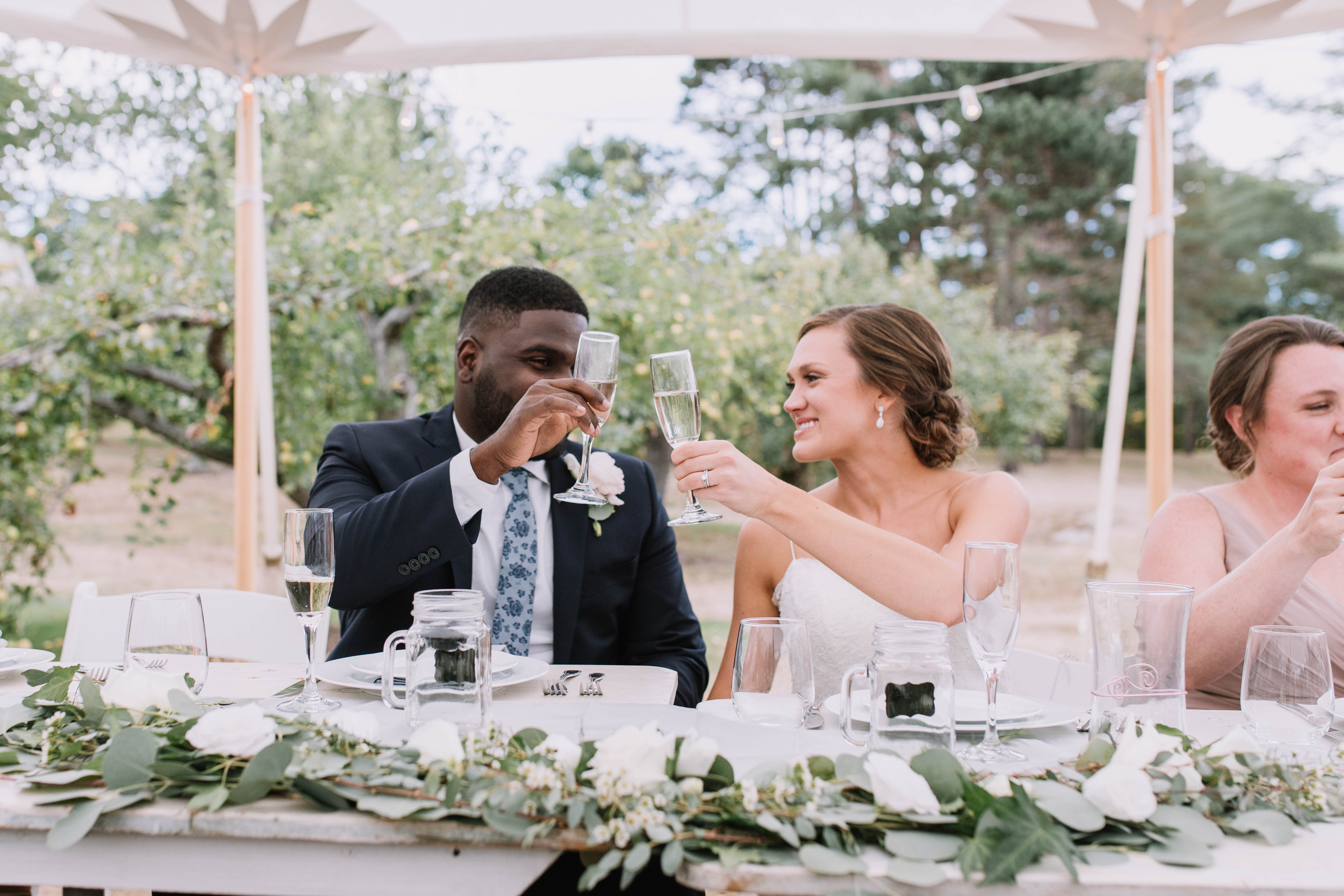 Cheers To A Happy Couple