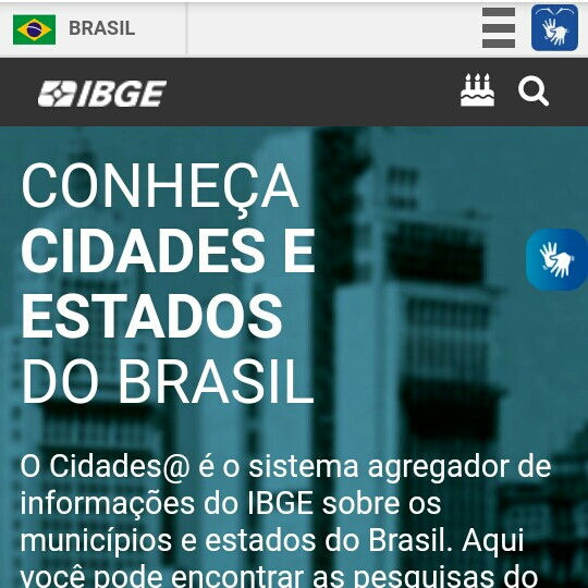 Cidades@: Conheça o sistema do IBGE