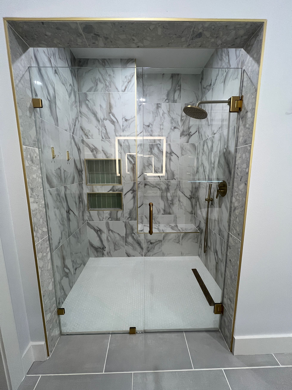 Large Walk-In Shower