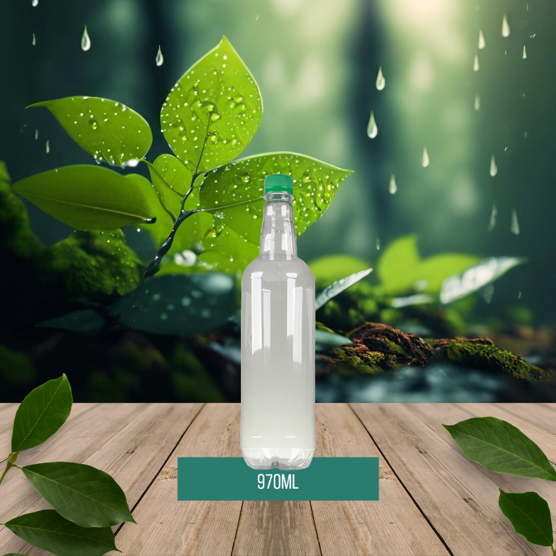 GARRAFA PET PCO28 970ML LICOR PCT. C/100 UND