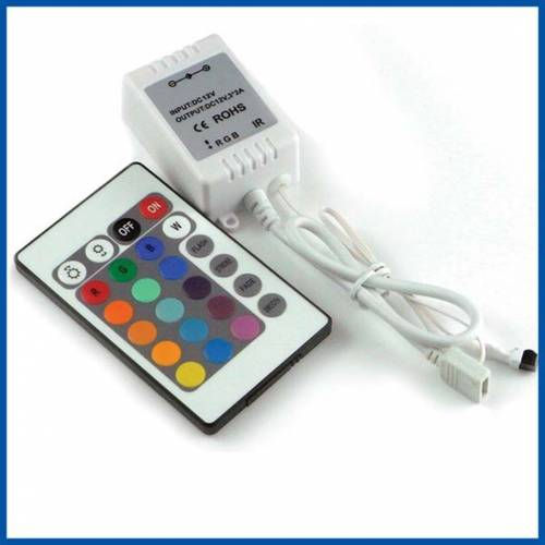 Küçük resim: 5 Metre Karışık Renk Şerit Led İç Mekan Tak Çalıştır Set