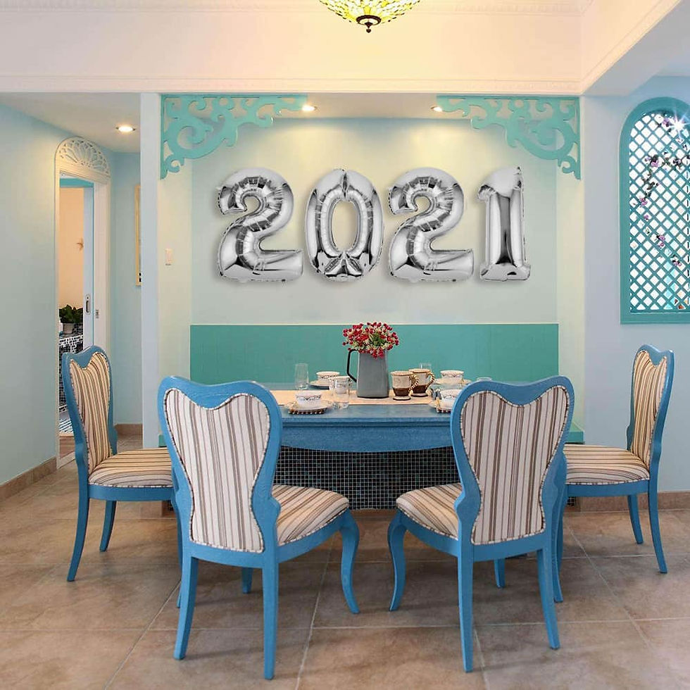 Küçük resim: 2023 Yılbaşı Folyo Rakam Balon Set