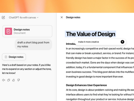 Revolutionizing Collaboration: Exploring the New Canvas Feature in ChatGPT
