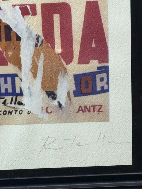 Miniatura: LA MAGNIFICA PREDA - Seridecollage Mimmo Rotella