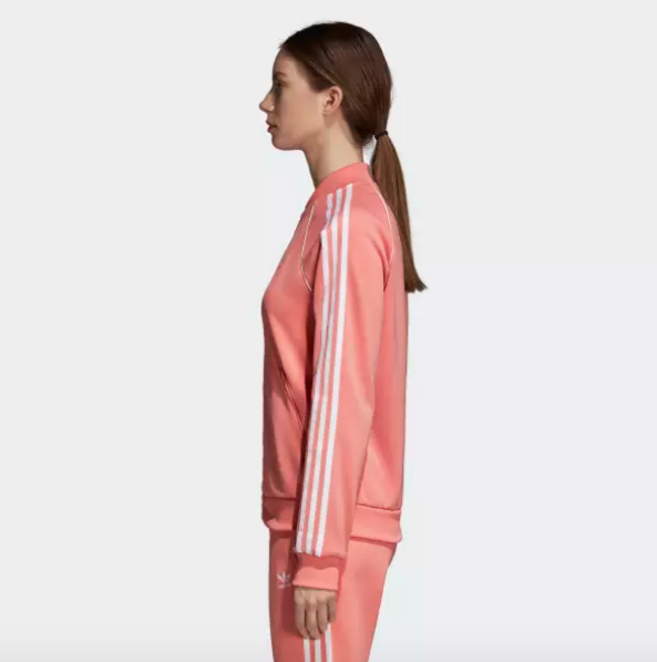 Thumbnail: Adidas SST Superstar Track Jacket Pink & Black