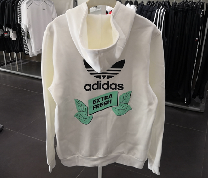 Thumbnail: Adidas Bodega FZ  White Hoody Zip  FP7703 1