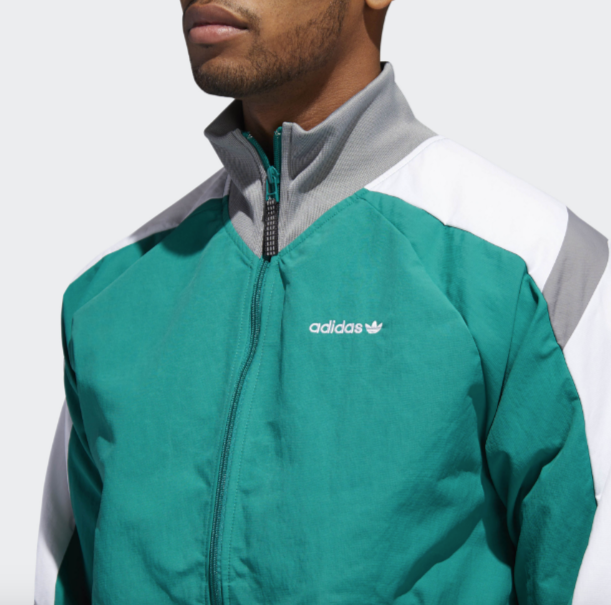 Thumbnail: Adidas EQT Block Windbreaker Green Jacket DH5200