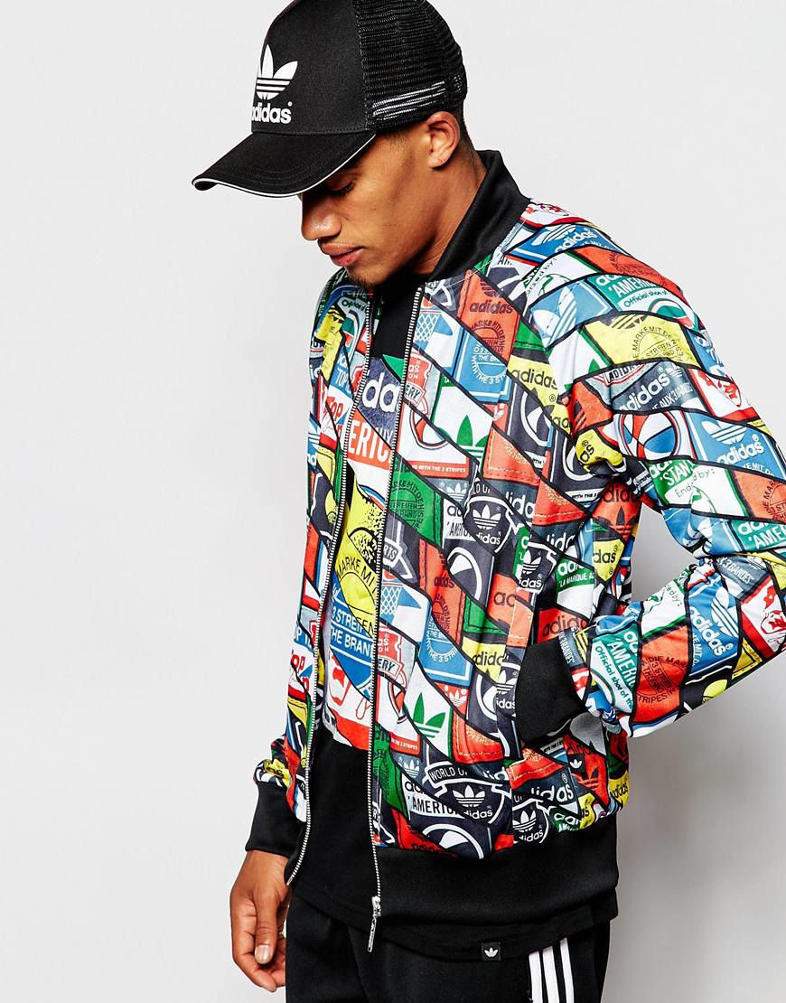 Thumbnail: Adidas Tongue Labels AOP SST Superstar Jacket AB7683