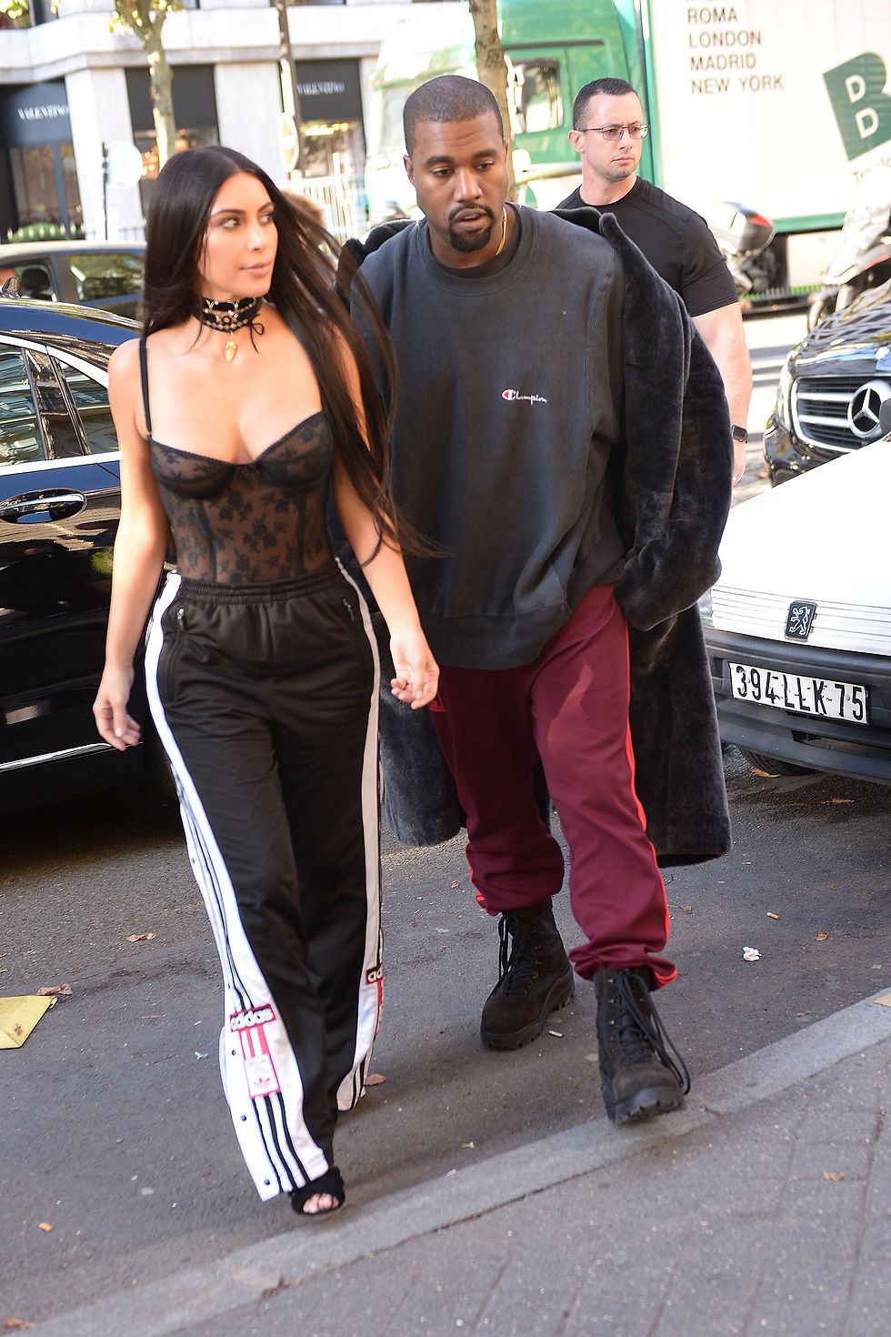 Thumbnail: Adidas Adibreak Black Track Pants Snap CZ0679