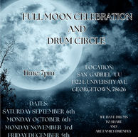 Full Moon Celebration and Drum Circle