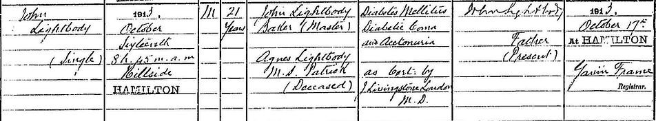 1913 John Lighbody Death.jpg