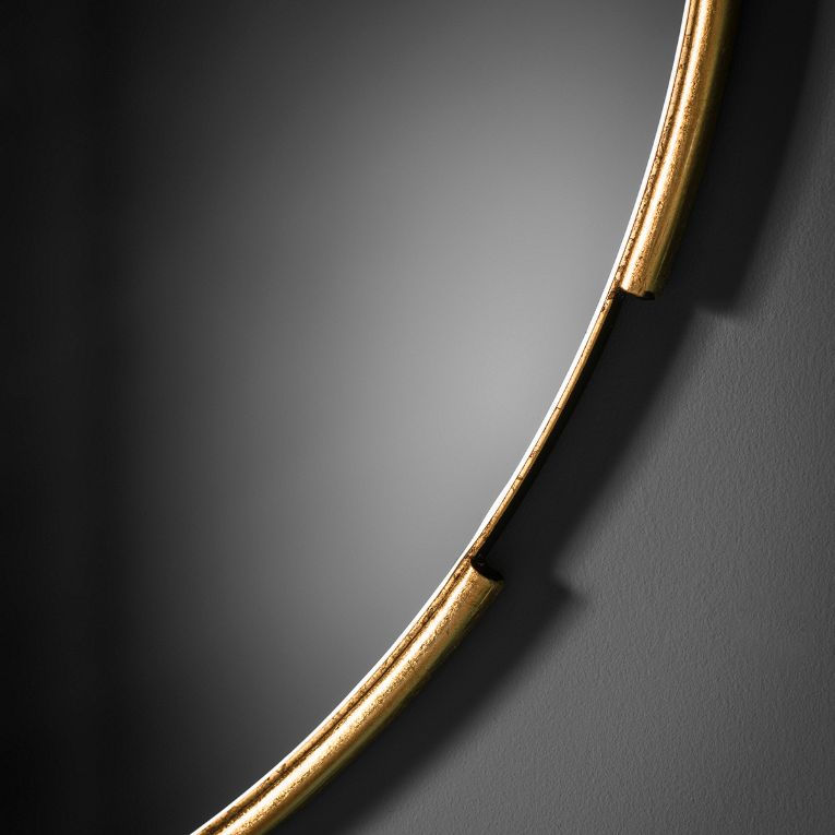 Thumbnail: Fitz Round Mirror - Gold