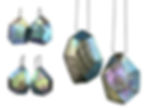 Crystallography Series Pendants