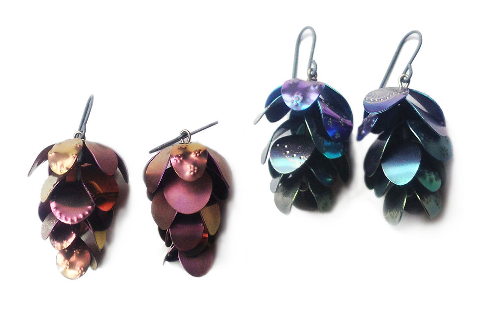 Garland earrings