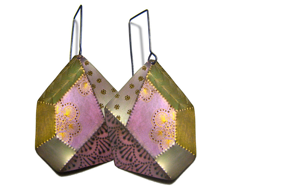 Crystallography Series earrings