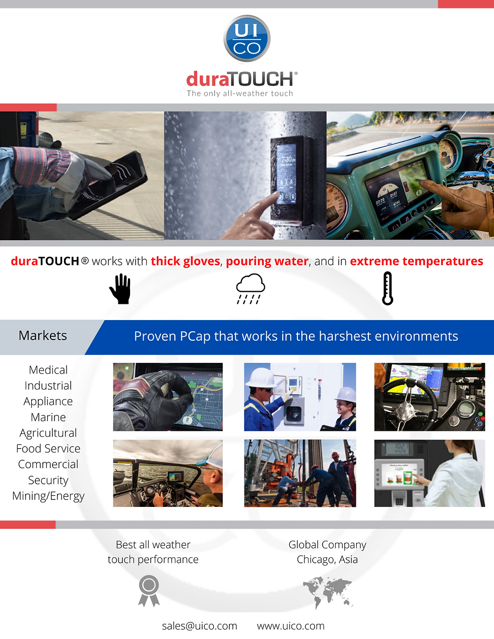 about UICO Touchscreens