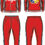 Thumbnail: TONGA DRIFIT ZIPUP JUMPSUIT RED