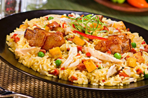 Rice atollado