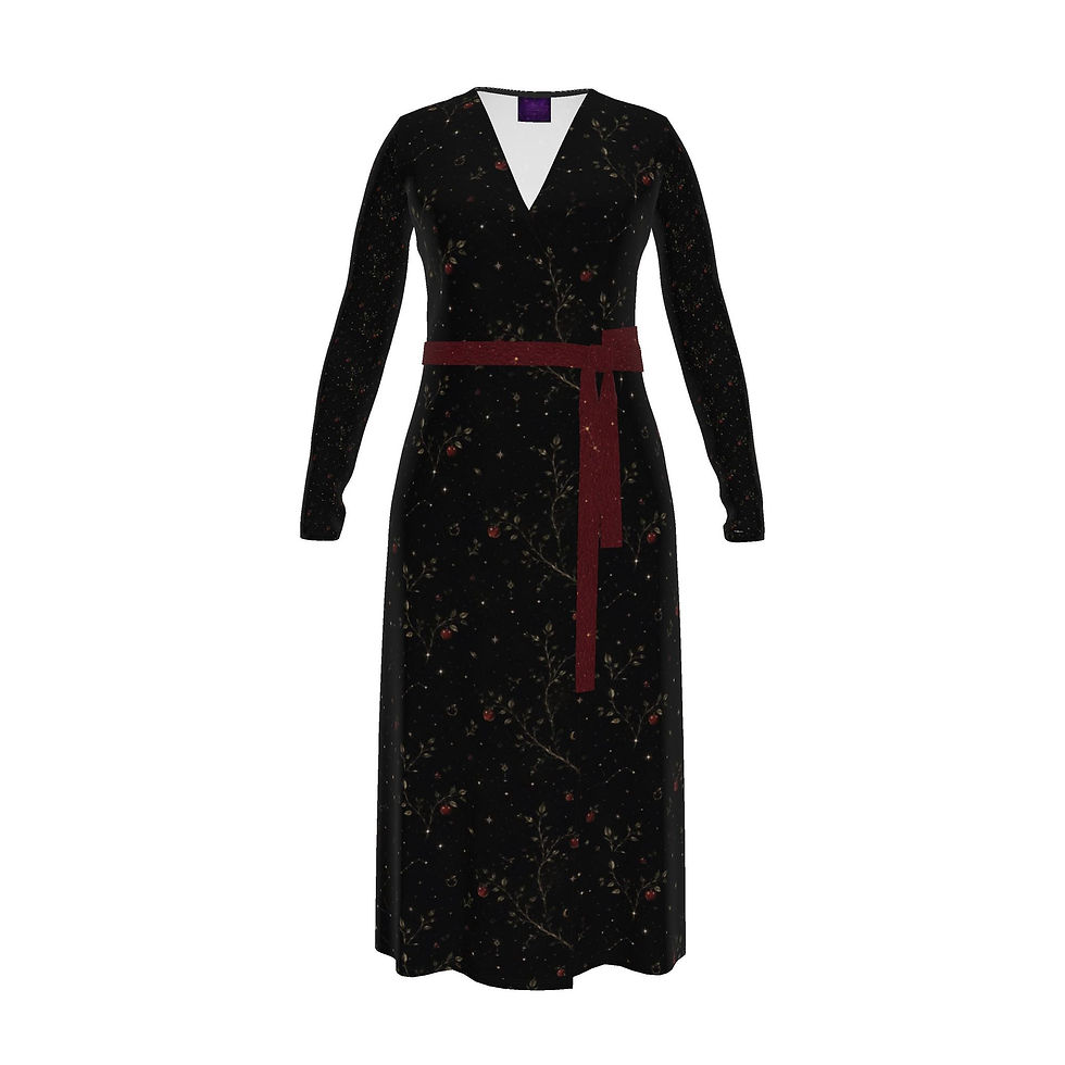 Thumbnail: I Ate More Wrap Dress