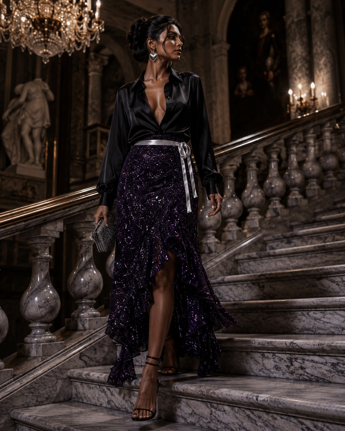 TreasureMine Flounce Skirt