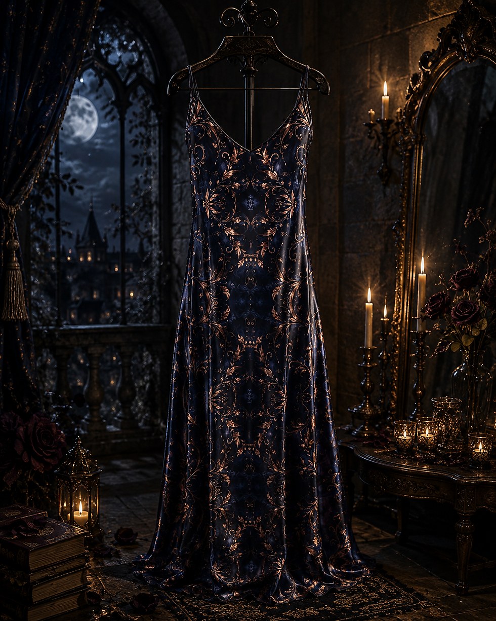 Thumbnail: Desired in Silence Slip Dress