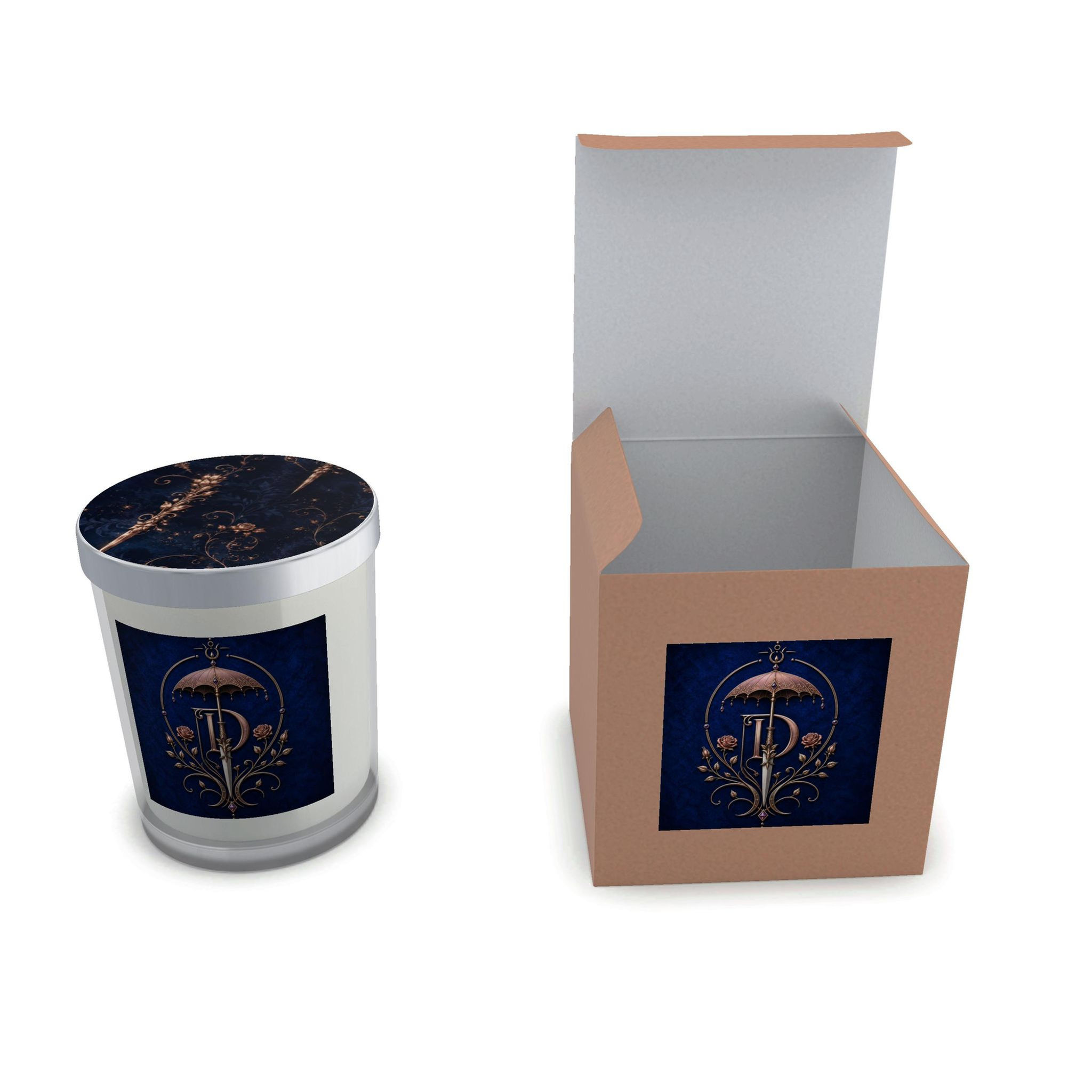 Quiet Flame Candle in Glass
