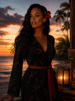 I Ate More Wrap Dress