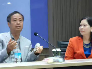 Prof.Kosin Chamnongthai : TESA Advisory gave a speech about TGR at WU.
