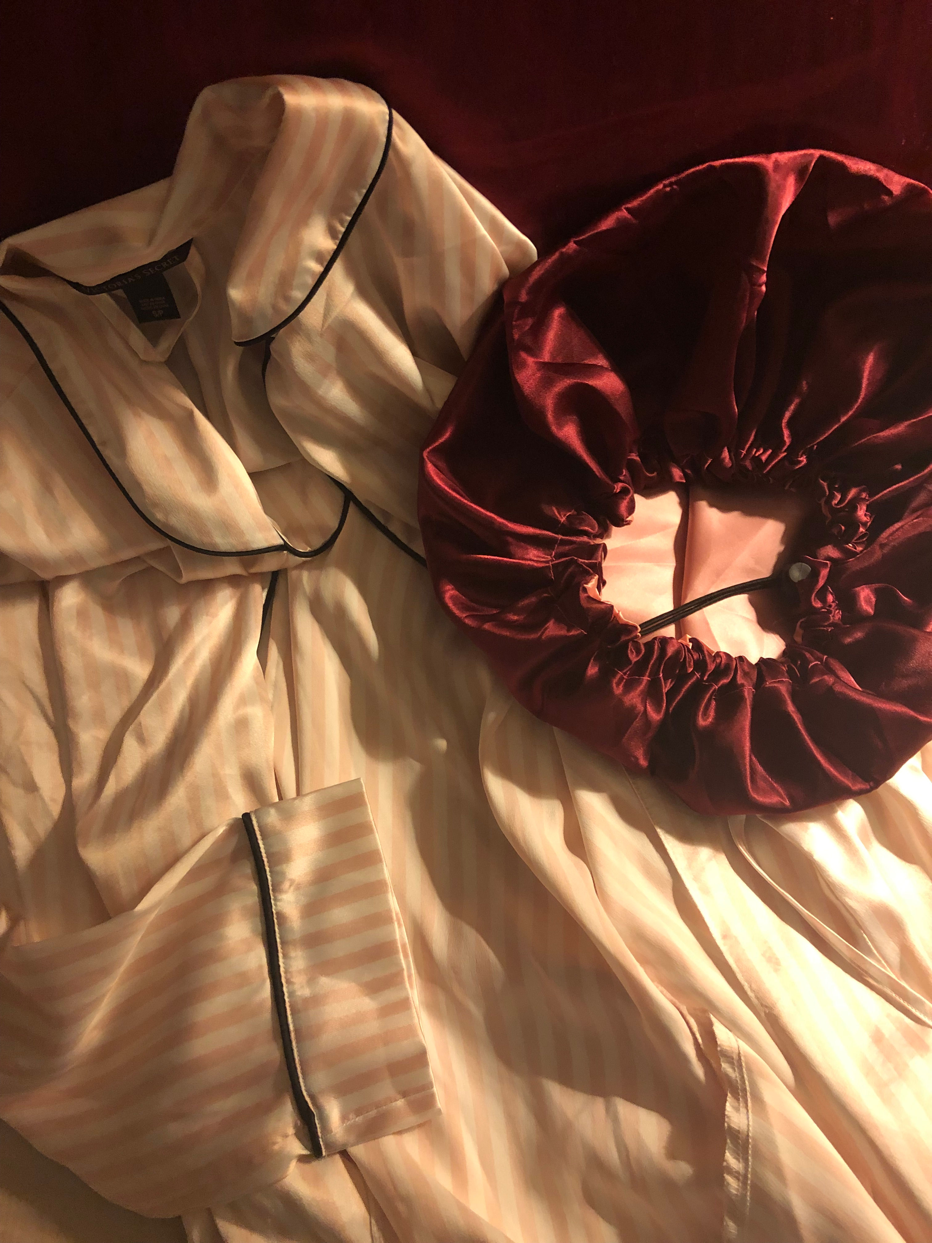 Annabella Natural Satin Bonnet