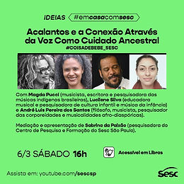 Acalantos e a conexão através da voz como cuidado ancestral