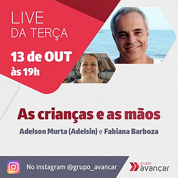 A criança e as mãos