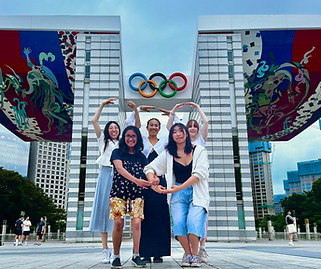 SPARKS Five Students Friends Olympic Parks Wide