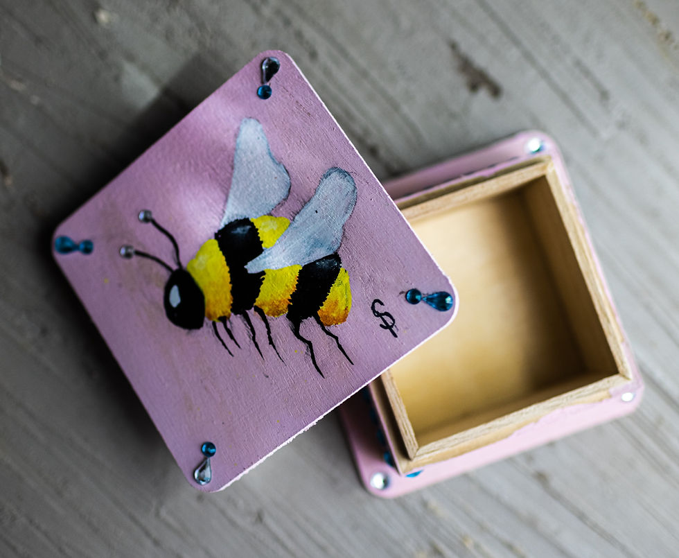 Thumbnail: Honey Bee Jewelry Box