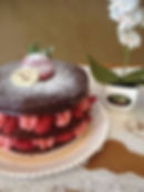 Naked Cake de Bicho de Pé e Morangos