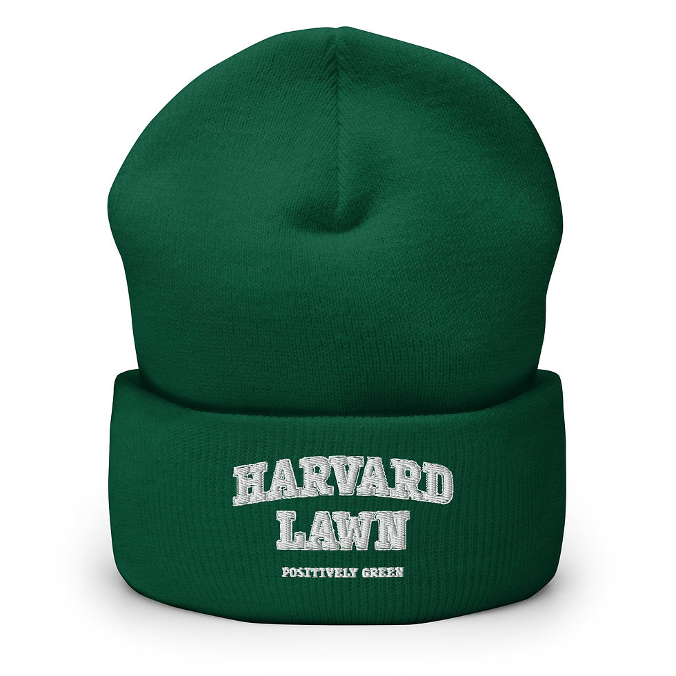 'Harvard Lawn' Cuffed Beanie
