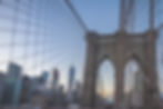 Brooklyn Bridge at sunset