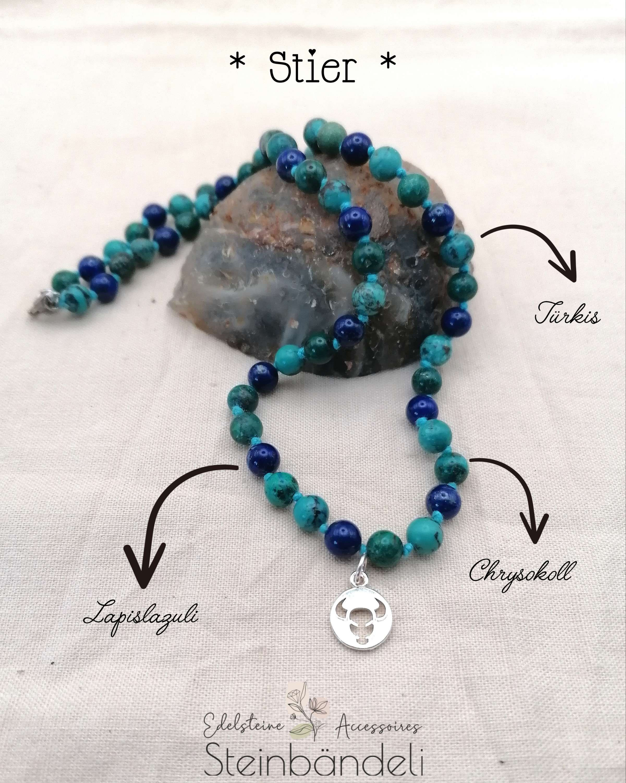 Sternzeichen Halskette *Stier*