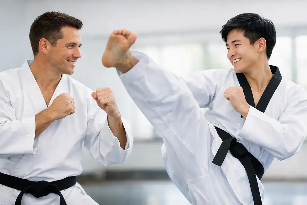 Traditional Karate vs Taekwondo
